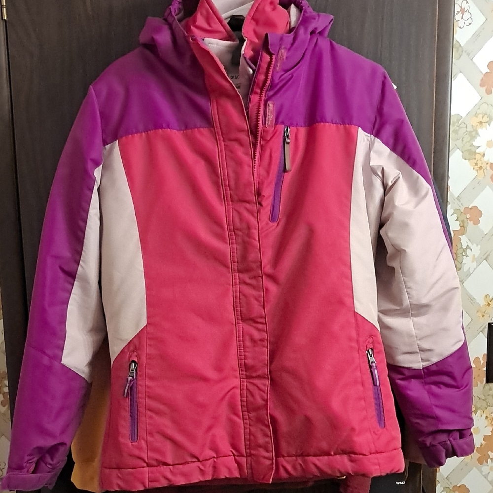 Champion Kids Pink and Purple Jacket Xl 14-16 With Vest